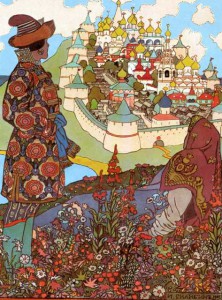 6.Билибин И.Я. Иллюстрация к «Сказке о царе Салтане». 1905 г.