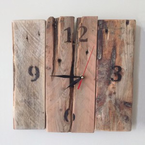деревянные часы